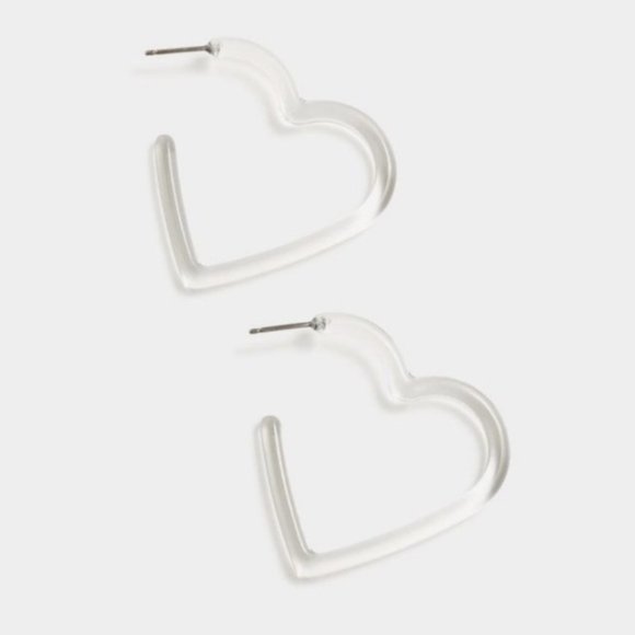 J. Crew Jewelry - Sale 2 for 19🥂J Crew Heart hoop earrings
